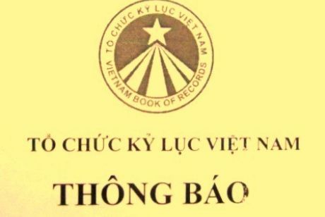 Thông báo về việc xác lập Kỷ lục Việt Nam 'Tượng Đại thi hào Nguyễn Du bằng gỗ lớn nhất Việt Nam'.