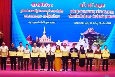 Hà Tĩnh đạt giải cao tại Ngày hội giao lưu văn hóa - thể thao và du lịch vùng biên giới Việt Nam - Lào