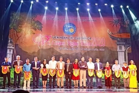 Hà Tĩnh: Tổ chức thành công Liên hoan Dân ca Ví Giặm Nghệ Tĩnh năm 2020