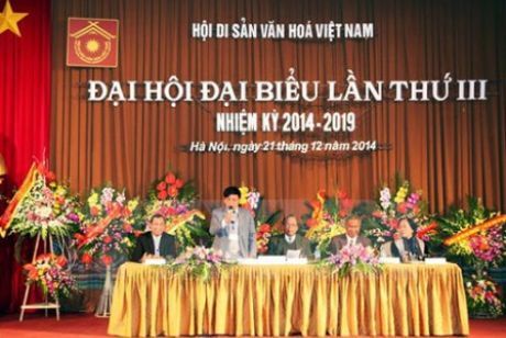 Đại hội đại biểu lần thứ III Hội Di sản văn hóa Việt Nam