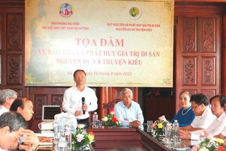 Tọa đàm về công tác bảo tồn, phát huy giá trị di sản Nguyễn Du - Truyện Kiều