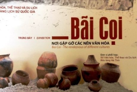 Trưng bày khảo cổ học “Bãi Cọi - Nơi gặp gỡ các nền văn hóa”