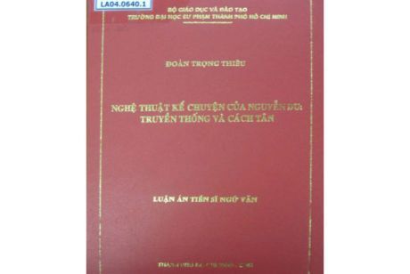 NGHỆ THUẬT KỂ TRUYỆN CỦA NGUYỄN DU: TRUYỀN THỐNG VÀ CÁCH TÂN