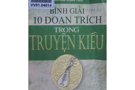 BÌNH GIẢI 10 ĐOẠN TRÍCH TRONG TRUYỆN KIỀU